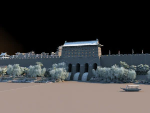 Ancient city 3D Model