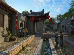 Ancient city 3D-Modell