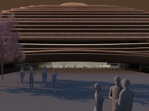 Opera house Modèle 3D