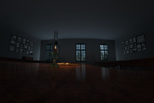 Classroom 3D Model .c4d .max .obj .3ds .fbx .stl .blend