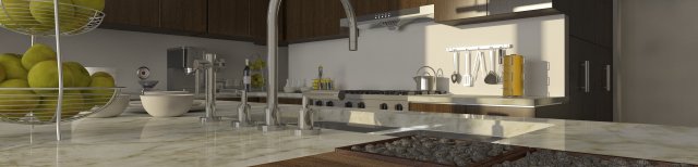 Kitchen Modello 3D .c4d .max .obj .3ds .fbx .stl .blend