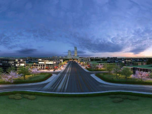 Pejzaż miejski Model 3D