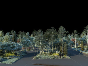 Park 3D Model