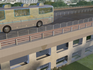 Bus 3D Модель