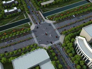Urban traffic Modèle 3D