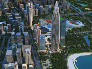 Urban architecture 3D Model