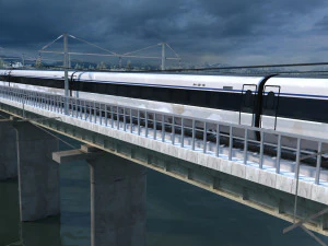 paisaje de nieve Modelo 3D