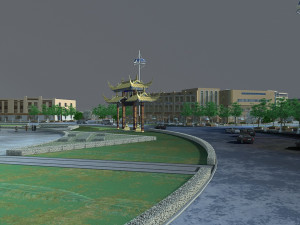Urban architecture 3D Model