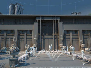 Urban architecture 3D Model