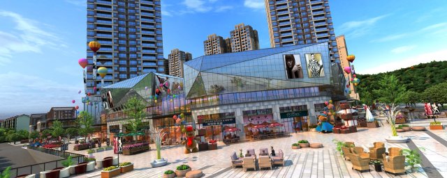 Urban architecture Model 3D .c4d .max .obj .3ds .fbx .stl .blend