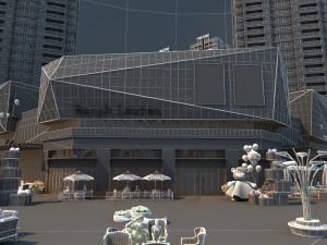 Urban architecture Model 3D