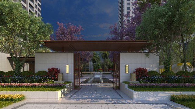 Urban architecture Model 3D .c4d .max .obj .3ds .fbx .stl .blend 