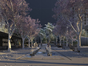 Urban architecture Model 3D