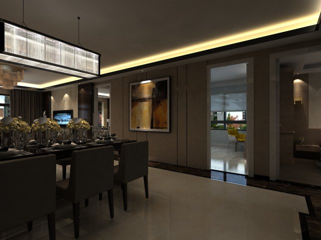 Indoor Modèle 3D .c4d .max .obj .3ds .fbx .stl .blend 