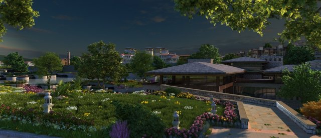 Urban architecture 3Dモデル .c4d .max .obj .3ds .fbx .stl .blend 