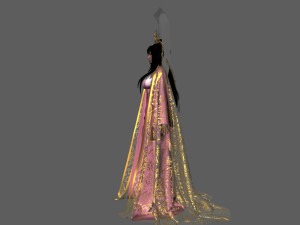 Princess 3D Model