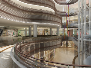 Shopping mall 3D Model