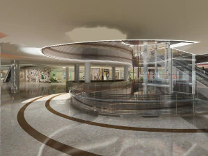 Shopping mall 3D Model