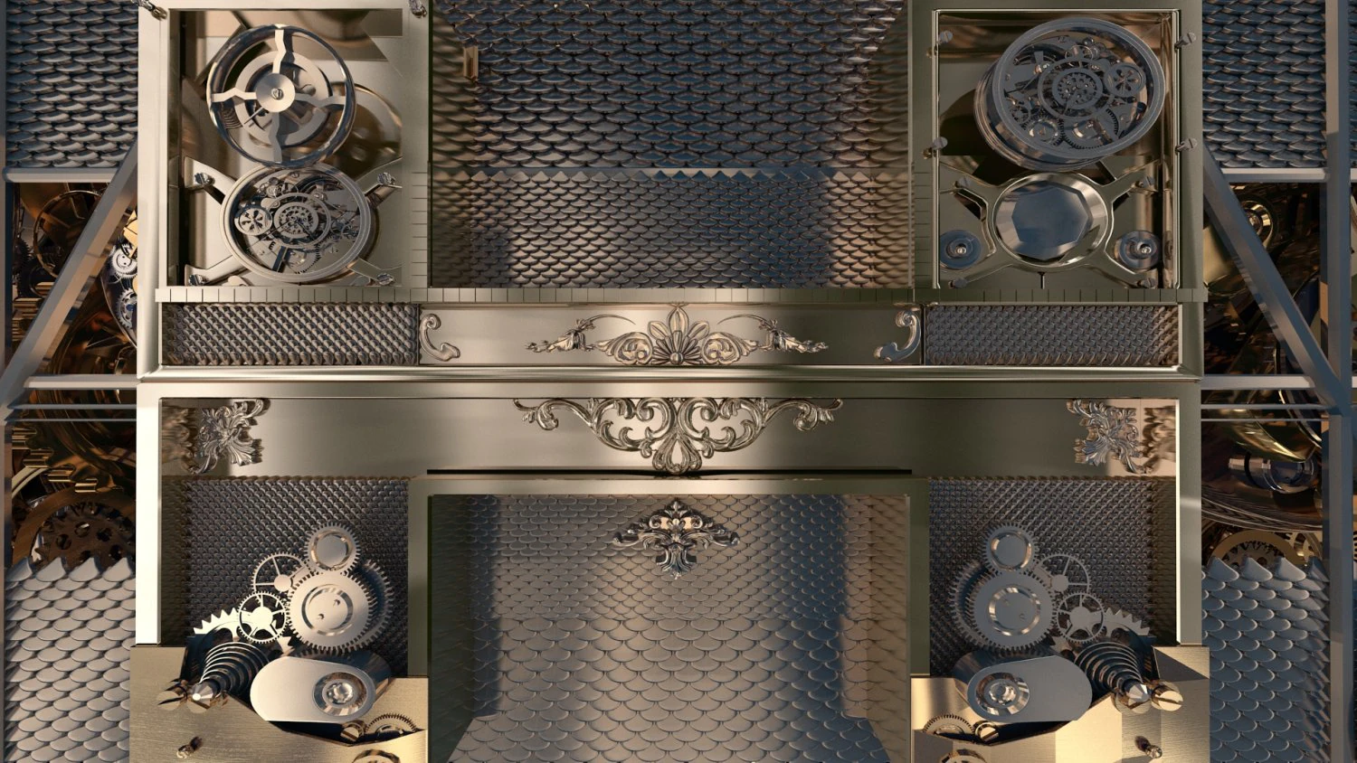 Gear wheel 3D Model .c4d .max .obj .3ds .fbx .stl .blend 