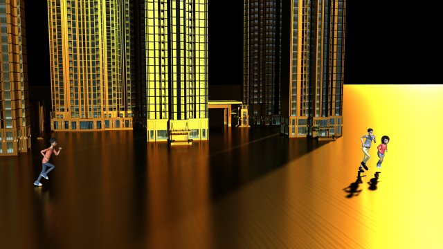 Cartoon figure 3D Model .c4d .max .obj .3ds .fbx .stl .blend 