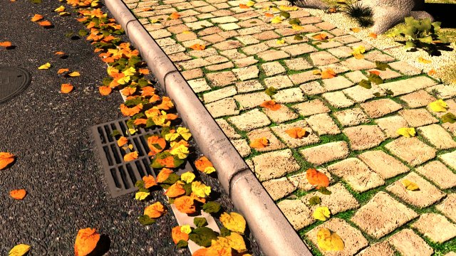 Road 3D Model .c4d .max .obj .3ds .fbx .stl .blend 