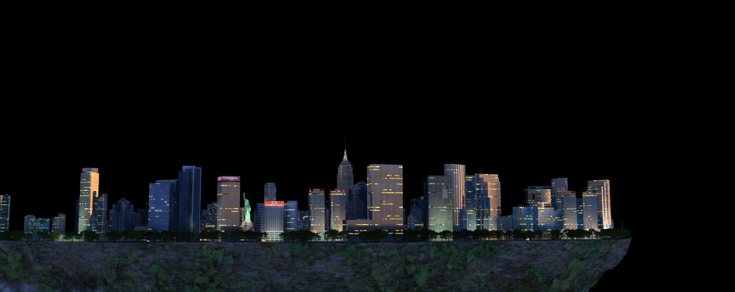 Urban architecture 3D Model .c4d .max .obj .3ds .fbx .stl .blend 