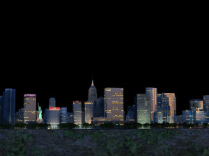 Kentsel mimari 3D Model