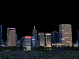 Urban architecture 3D Model