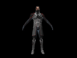 Cyborg Modelo 3D