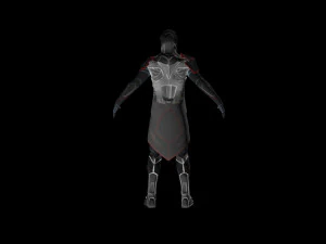 Cyborg 3D Model