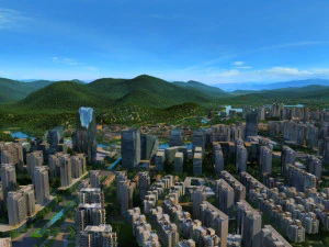 Urban architecture 3D Model