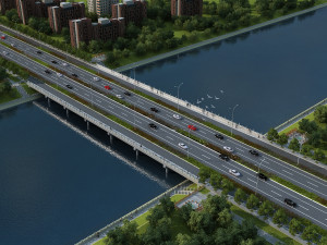 The bridge 3D Модель