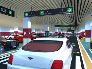 Parking lot 3D मॉडल