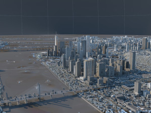 Urban architecture Model 3D