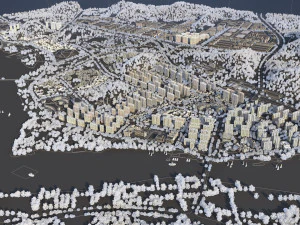 Urban architecture 3D Model