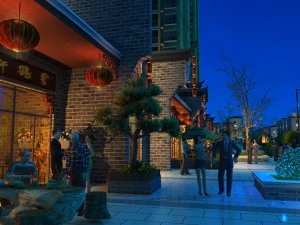 Urban architecture 3D Model