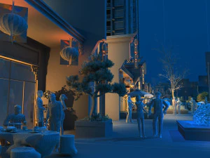 Urban architecture 3D Model