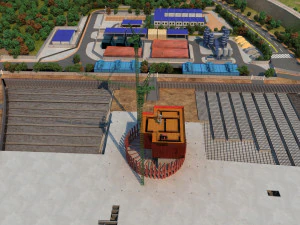 Construction site 3D Model