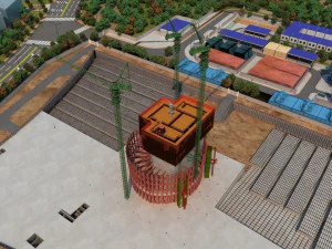 Construction site 3D Model