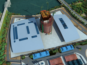 Construction site 3D Model