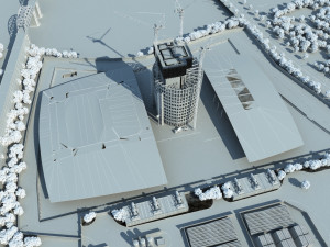 Construction site 3D Model