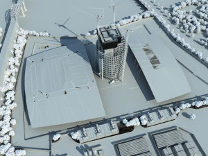 Construction site 3D Model