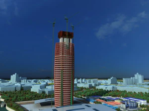 Canteiro de obras Modelo 3D