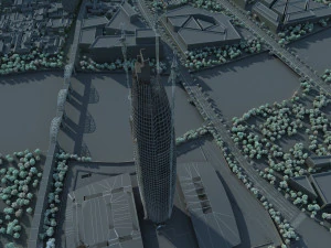 Construction site 3D Model