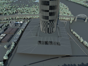 Construction site 3D Model