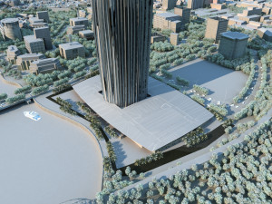 Construction site 3D Model