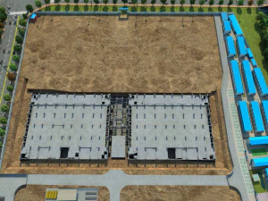 İnşaat alanı 3D Model