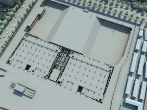 Construction site 3D Model