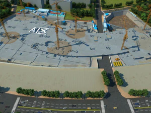 Construction site 3D Model