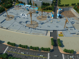 Construction site Model 3D